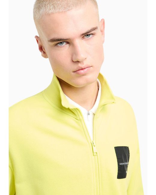 Armani Exchange Sweatshirts Mit Reißverschluss in Yellow für Herren