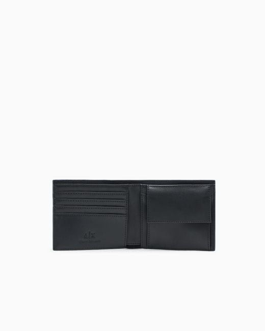 ARMANI EXCHANGE Blue Book Wallet for men