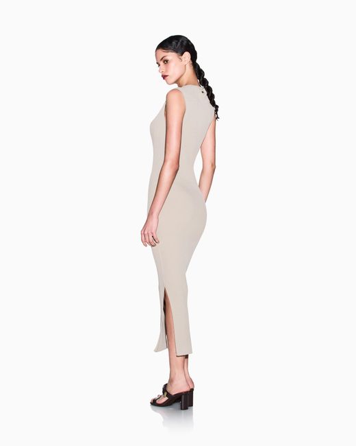 ARMANI EXCHANGE White Long Dress