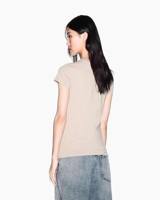 ARMANI EXCHANGE Natural Slim Fit T-Shirt
