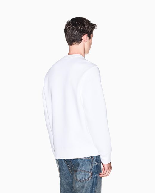 ARMANI EXCHANGE White Sweatshirt for men