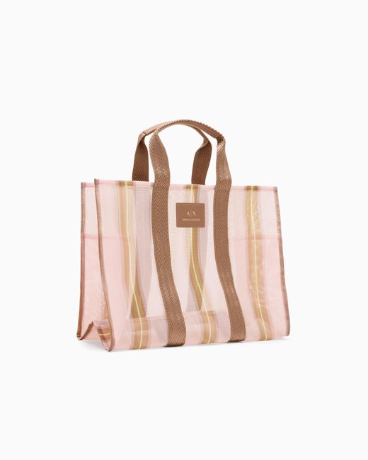 Borsa Shopper di ARMANI EXCHANGE in Pink