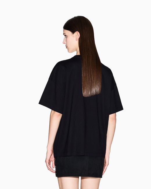 Camisetas Relajadas ARMANI EXCHANGE de color Black