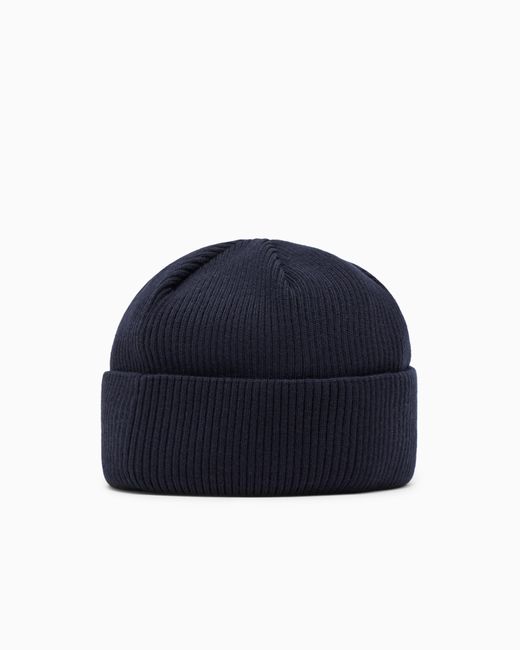 Cappello Beanie di ARMANI EXCHANGE in Blue da Uomo