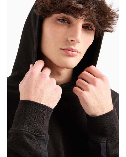 Armani Exchange Kapuzensweatshirts in Black für Herren
