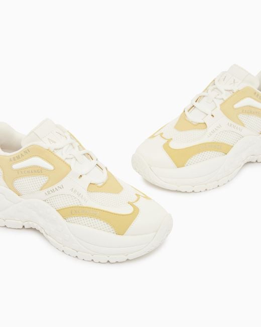 ARMANI EXCHANGE White Sneakers
