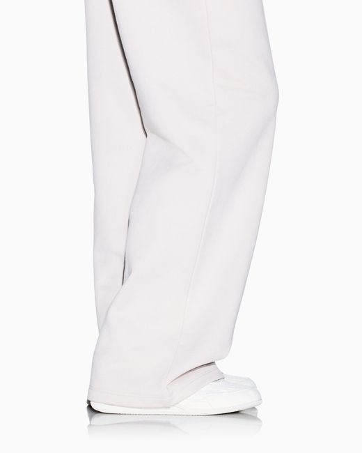 ARMANI EXCHANGE White Oversized Trousers