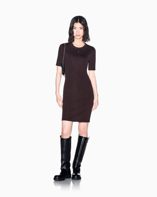 ARMANI EXCHANGE Black Slim Fit Dress
