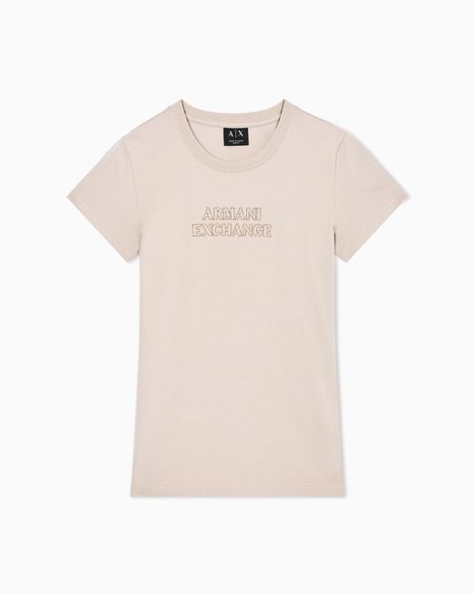 ARMANI EXCHANGE Natural Slim Fit T-Shirt