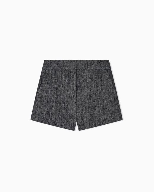 ARMANI EXCHANGE Gray Slim Fit Shorts