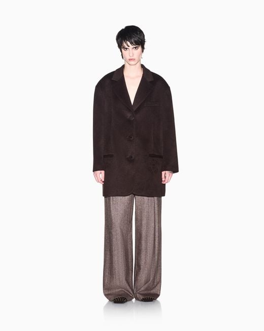 ARMANI EXCHANGE Blue Caban Coat