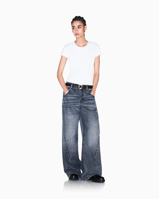 ARMANI EXCHANGE White Slim Fit T-Shirt