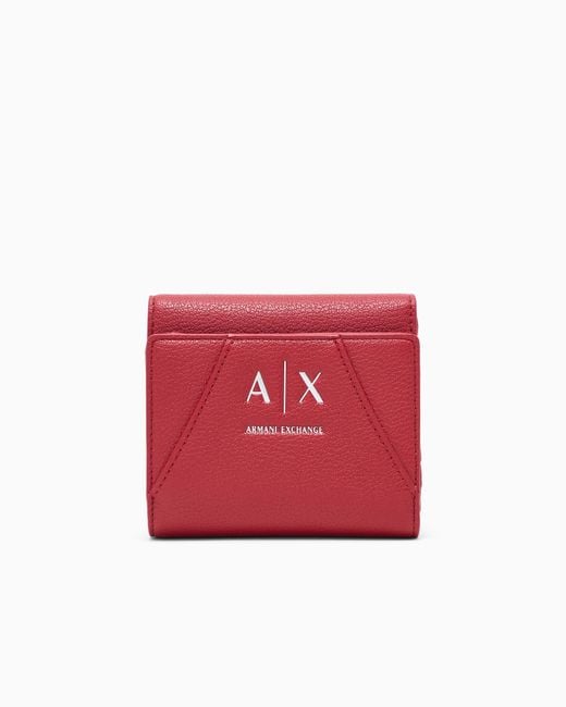 ARMANI EXCHANGE Red Wallet Mini