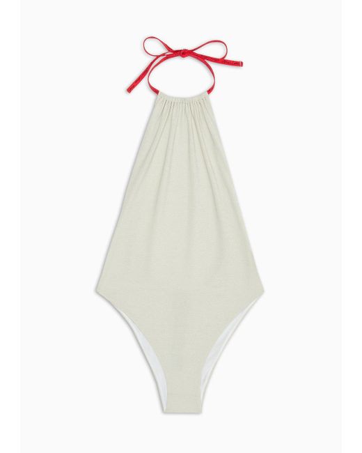 Armani Exchange White Swimsuits