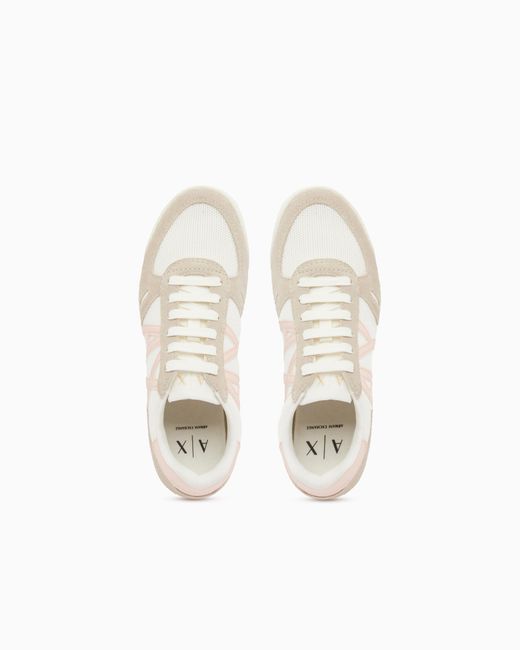 ARMANI EXCHANGE White Sneakers