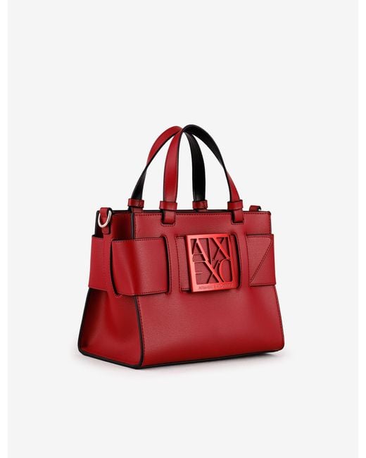 armani exchange red purse