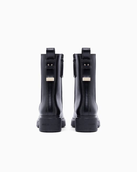 ARMANI EXCHANGE Blue Chelsea Boots