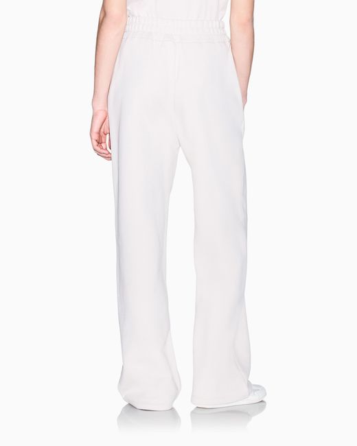 ARMANI EXCHANGE White Oversized Trousers