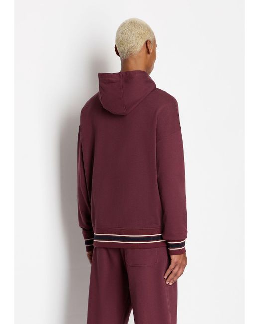 Armani Exchange Hoodies in Purple for Men | Lyst