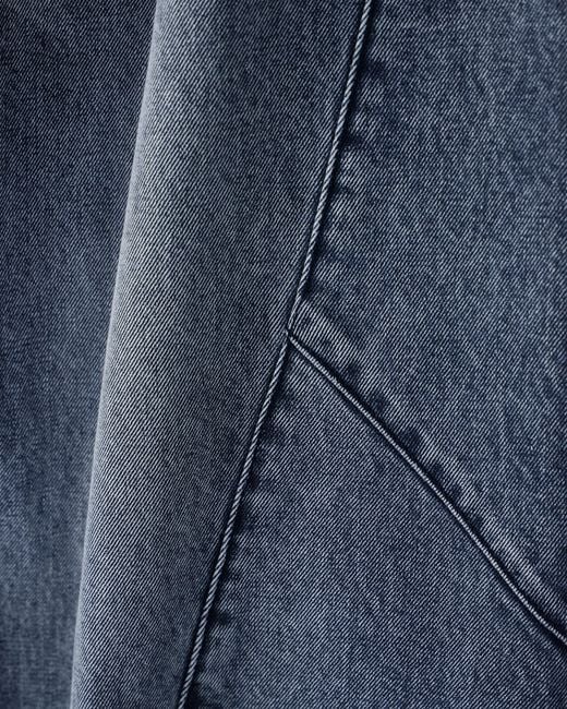 ARMANI EXCHANGE Blue Oversized Fit 5-Pocket Pants