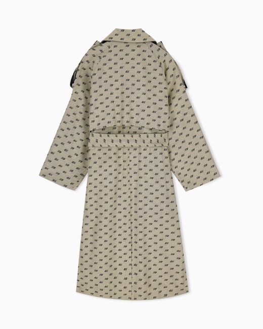 ARMANI EXCHANGE White Trench Coat