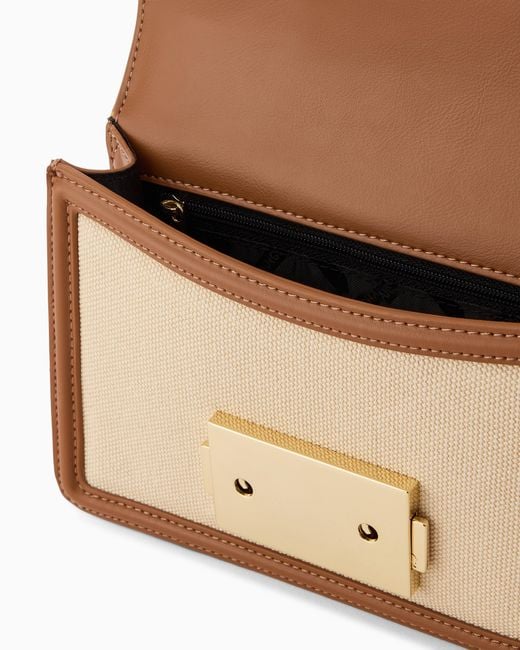 ARMANI EXCHANGE Natural Mini Crossbody Bag