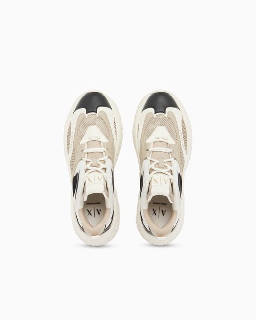 ARMANI EXCHANGE Pink Sneakers