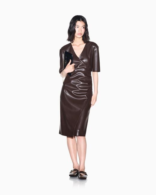 ARMANI EXCHANGE Brown Slim Fit Dress