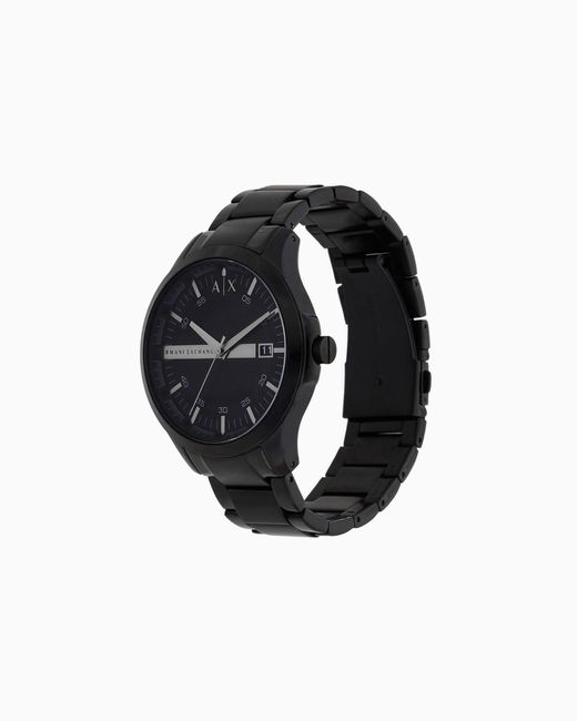 Set Orologio E Bracciale di ARMANI EXCHANGE in Black da Uomo