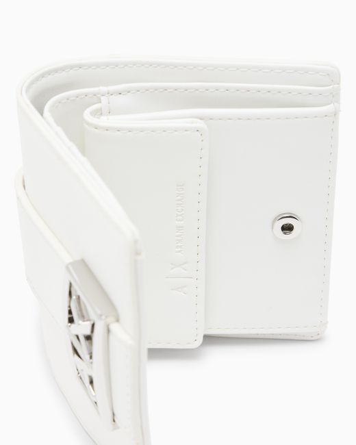 ARMANI EXCHANGE White Mini Wallet