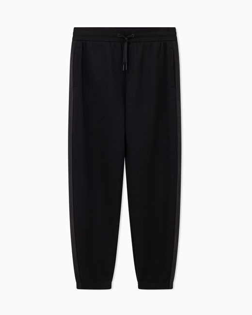 ARMANI EXCHANGE Black Striped Pants for men