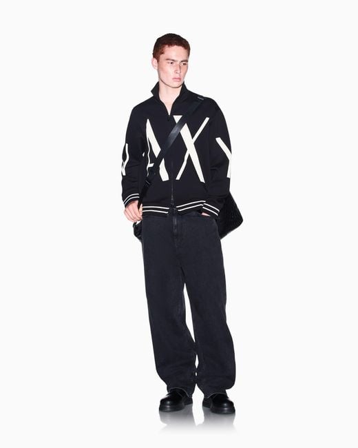 ARMANI EXCHANGE Blue Sweatshirt for men
