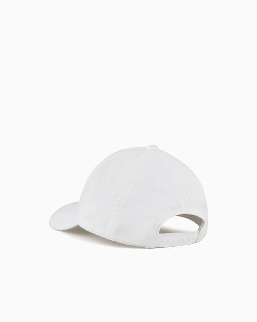 ARMANI EXCHANGE White Icon Project Visor Hat