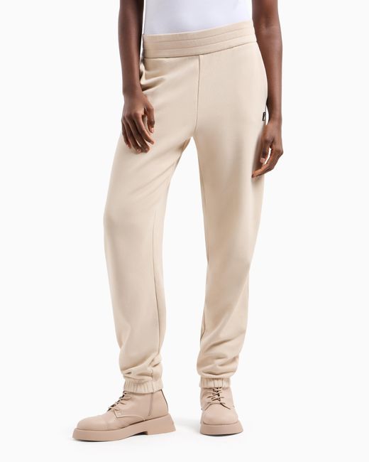 ARMANI EXCHANGE Natural Asv Jogginghose Aus Bio-Baumwollmischung
