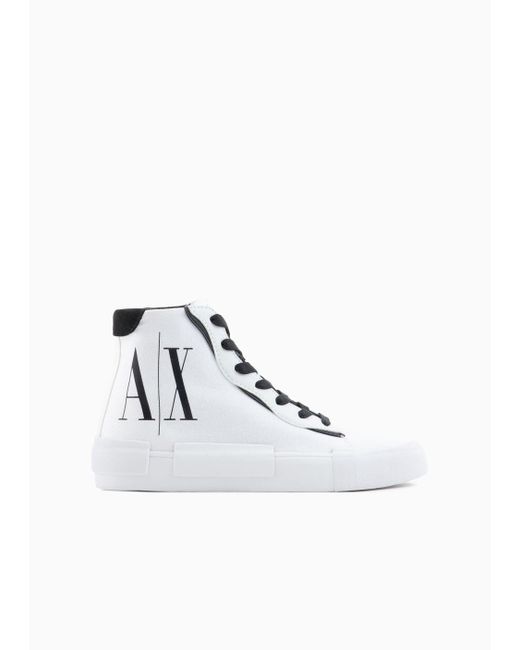 Sneakers di Armani Exchange in White