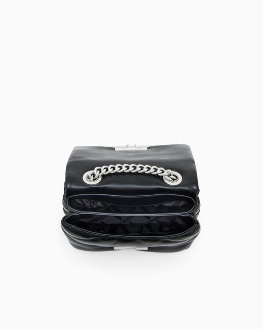 ARMANI EXCHANGE White Mini Bag With Outer Coating And Padding