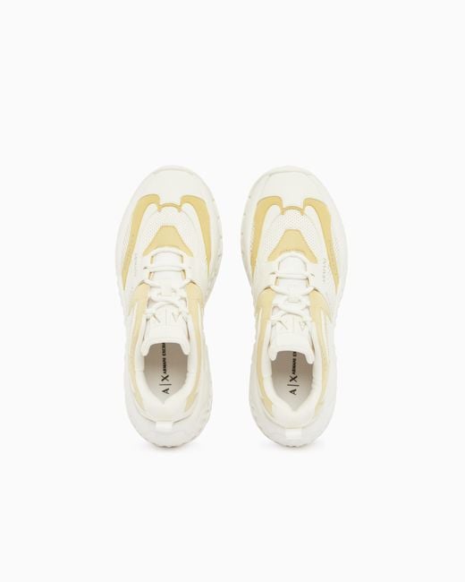 ARMANI EXCHANGE White Sneakers