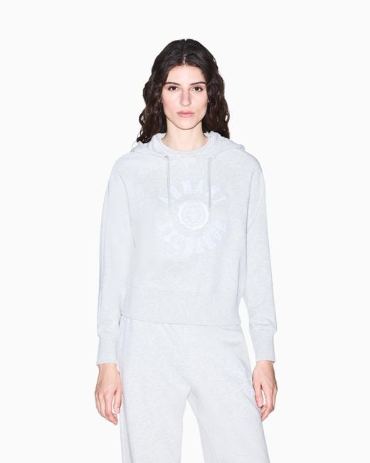 ARMANI EXCHANGE White Sweatshirt