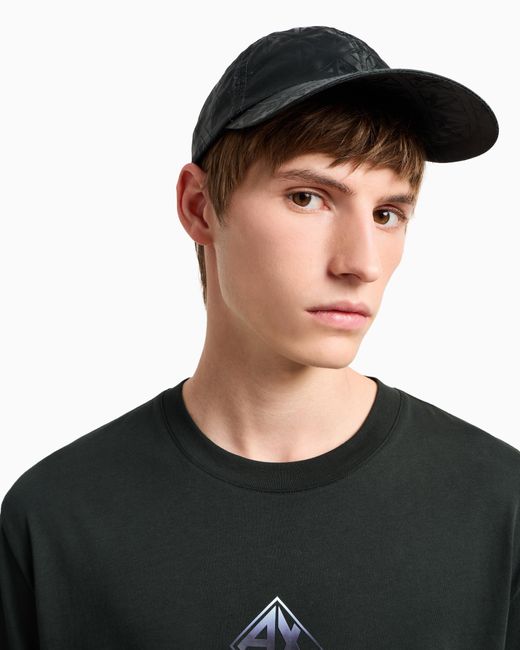 Cappello Con Visiera di ARMANI EXCHANGE in Green da Uomo