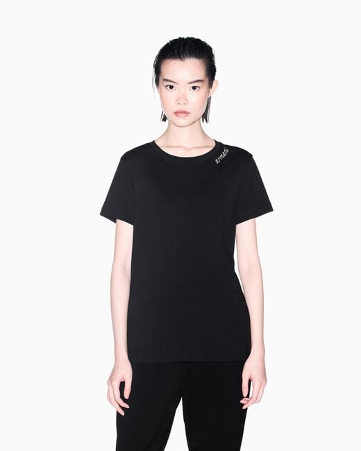 ARMANI EXCHANGE Black Regular T-Shirt