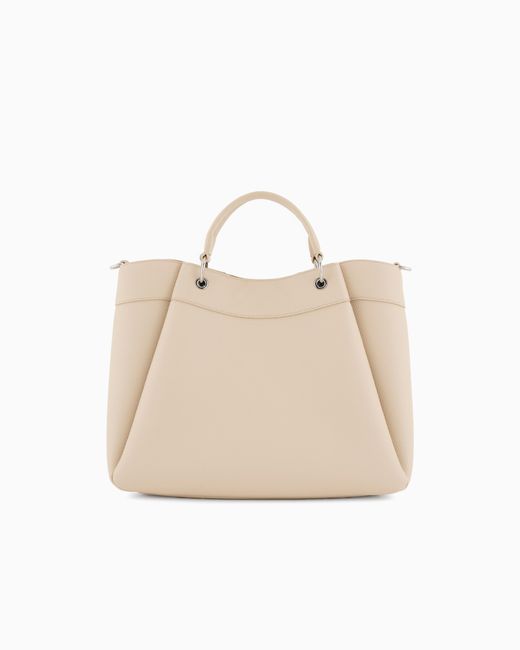 Grand Sac À Main Avec Bandoulière Dégradée ARMANI EXCHANGE en coloris Natural