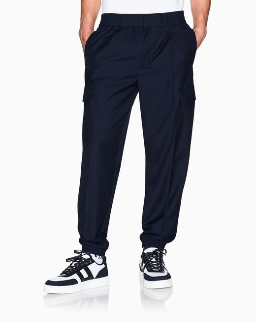 ARMANI EXCHANGE Cargohose Mit Kordelzug in Blue für Herren