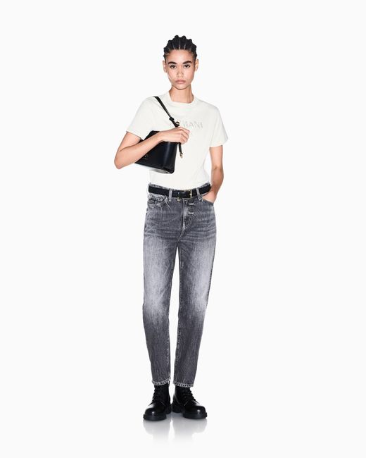 ARMANI EXCHANGE White Regular T-Shirt
