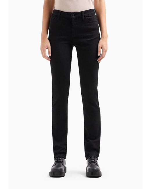 Armani Exchange Black Regular Fit Jeans