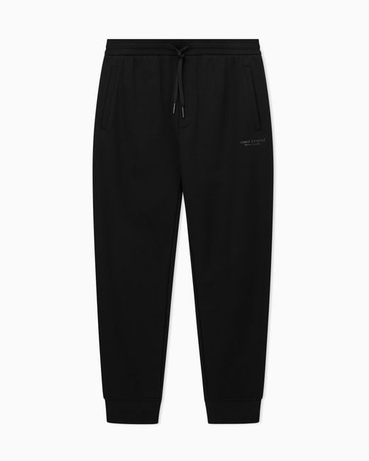 ARMANI EXCHANGE Blue Regular Fit Trousers for men