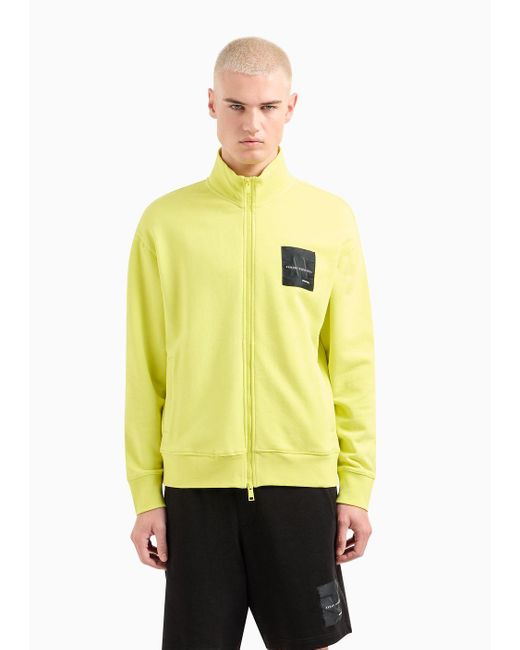 Sweat-shirts Zippés Armani Exchange pour homme en coloris Yellow