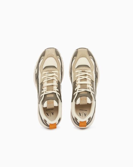 ARMANI EXCHANGE White Sneakers for men