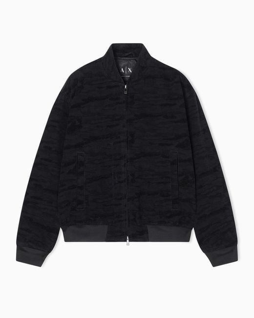 ARMANI EXCHANGE Blue Blouson for men
