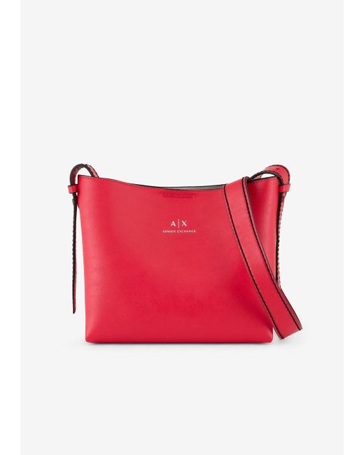 Armani Exchange Bucket Bags in Red Lyst