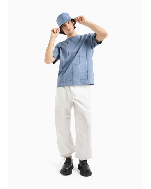 Armani Exchange Blue Regular Fit T-shirts for men